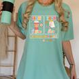 SPED Teacher Special Education First Coffee Then Data For Men Women Women's Comfort Colors T-Shirt Chalky Mint SPED Teacher Special Education First Coffee Then Data For Men Women Women's Comfort Colors T-Shirt Chalky Mint