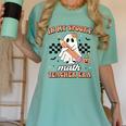 In My Spooky Math Teacher Era Groovy Retro Halloween Costume For Men Women Women's Comfort Colors T-Shirt Chalky Mint In My Spooky Math Teacher Era Groovy Retro Halloween Costume For Men Women Women's Comfort Colors T-Shirt Chalky Mint