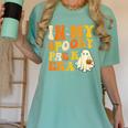 In My Spooky PRE-K Teacher Era Halloween Costume Tee Women's Comfort Colors T-Shirt Chalky Mint