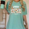 Spooky SPED Squad Special Education Teacher Halloween Ghost Women's Comfort Colors T-Shirt Chalky Mint Spooky SPED Squad Special Education Teacher Halloween Ghost Women's Comfort Colors T-Shirt Chalky Mint