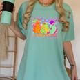 Spooky Teacher Halloween Ghost Fall Autumn Season Women Women's Comfort Colors T-Shirt Chalky Mint