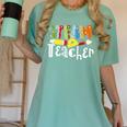 Steam Teacher Science Tech Engineering Arts Maker Women's Comfort Colors T-Shirt Chalky Mint