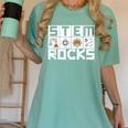 STEM Rocks Science Technology Engineering Math STEM Teacher Women's Comfort Colors T-Shirt Chalky Mint STEM Rocks Science Technology Engineering Math STEM Teacher Women's Comfort Colors T-Shirt Chalky Mint