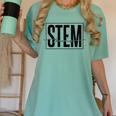 Stem Teacher Science Technology Engineering Math Teachers Women's Comfort Colors T-Shirt Chalky Mint Stem Teacher Science Technology Engineering Math Teachers Women's Comfort Colors T-Shirt Chalky Mint