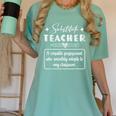 Substitute Teacher Definition Women's Comfort Colors T-Shirt Chalky Mint Substitute Teacher Definition Women's Comfort Colors T-Shirt Chalky Mint