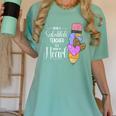 Being A Substitute Teacher Substitute Teaching Women's Comfort Colors T-Shirt Chalky Mint