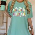 Be Like Subtraction And Make A Difference Math Teacher Women's Comfort Colors T-Shirt Chalky Mint Be Like Subtraction And Make A Difference Math Teacher Women's Comfort Colors T-Shirt Chalky Mint