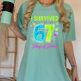 I Survived 67 Days Of School 67 Meme Science Teacher Women's Comfort Colors T-Shirt Chalky Mint I Survived 67 Days Of School 67 Meme Science Teacher Women's Comfort Colors T-Shirt Chalky Mint