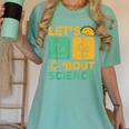 Lets Tacos Bout Science Teacher Chemistry Physics Women's Comfort Colors T-Shirt Chalky Mint Lets Tacos Bout Science Teacher Chemistry Physics Women's Comfort Colors T-Shirt Chalky Mint