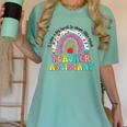 It Takes A Big Heart To Shape Little Minds Teacher Assistant Women's Comfort Colors T-Shirt Chalky Mint It Takes A Big Heart To Shape Little Minds Teacher Assistant Women's Comfort Colors T-Shirt Chalky Mint