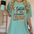 It Takes A Special Teacher To Hear What A Child Cannot Say Women's Comfort Colors T-Shirt Chalky Mint It Takes A Special Teacher To Hear What A Child Cannot Say Women's Comfort Colors T-Shirt Chalky Mint