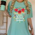 I Teach The Cutest Apples In The Orchard Cute Fall Teacher Women's Comfort Colors T-Shirt Chalky Mint I Teach The Cutest Apples In The Orchard Cute Fall Teacher Women's Comfort Colors T-Shirt Chalky Mint