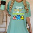 I Teach Cutest Little Monsters Halloween Teacher Men Women Women's Comfort Colors T-Shirt Chalky Mint I Teach Cutest Little Monsters Halloween Teacher Men Women Women's Comfort Colors T-Shirt Chalky Mint