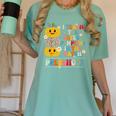 I Teach The Cutest Pumpkins Preschool Teacher Halloween Women's Comfort Colors T-Shirt Chalky Mint