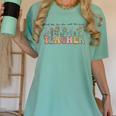 Teach Them Love Them Watch Them Grow Teacher Women's Comfort Colors T-Shirt Chalky Mint Teach Them Love Them Watch Them Grow Teacher Women's Comfort Colors T-Shirt Chalky Mint