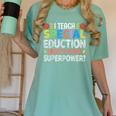 I Teach Special Education SPED Special Education Teacher For Men Women Women's Comfort Colors T-Shirt Chalky Mint I Teach Special Education SPED Special Education Teacher For Men Women Women's Comfort Colors T-Shirt Chalky Mint