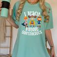 I Teach Superheroes Cute Back To School Teacher Women's Comfort Colors T-Shirt Chalky Mint I Teach Superheroes Cute Back To School Teacher Women's Comfort Colors T-Shirt Chalky Mint