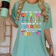 Teacher We Are Like a Box Of Crayons For Men Women Kids Women's Comfort Colors T-Shirt Chalky Mint Teacher We Are Like a Box Of Crayons For Men Women Kids Women's Comfort Colors T-Shirt Chalky Mint