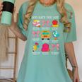 Teacher Christian God Says I Am Faith Religious Bible Verse Women's Comfort Colors T-Shirt Chalky Mint Teacher Christian God Says I Am Faith Religious Bible Verse Women's Comfort Colors T-Shirt Chalky Mint