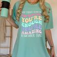 Teacher Dear Students Behind Me 1st Day Of School On Back Women's Comfort Colors T-Shirt Chalky Mint Teacher Dear Students Behind Me 1st Day Of School On Back Women's Comfort Colors T-Shirt Chalky Mint