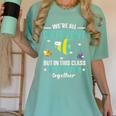 Teacher We All Different But In This Class We Swim Together Women's Comfort Colors T-Shirt Chalky Mint Teacher We All Different But In This Class We Swim Together Women's Comfort Colors T-Shirt Chalky Mint