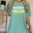 Teacher Educational Superhero School Teachers Women's Comfort Colors T-Shirt Chalky Mint Teacher Educational Superhero School Teachers Women's Comfort Colors T-Shirt Chalky Mint