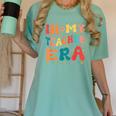 In My Teacher Era First Day Of School Back To School Retro Women's Comfort Colors T-Shirt Chalky Mint