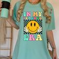 In My Teacher Era Retro Back To School Teacher Student Women's Comfort Colors T-Shirt Chalky Mint In My Teacher Era Retro Back To School Teacher Student Women's Comfort Colors T-Shirt Chalky Mint