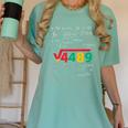 Teacher Math 67 Meme Square Root 4489 Slang Six Seven Women's Comfort Colors T-Shirt Chalky Mint