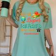 Teacher Not All Superheroes Wear Capes Teacher Squad Women's Comfort Colors T-Shirt Chalky Mint Teacher Not All Superheroes Wear Capes Teacher Squad Women's Comfort Colors T-Shirt Chalky Mint
