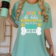 Teacher Off Duty Promoted To Stay At Home Dog Mom Teachers Women's Comfort Colors T-Shirt Chalky Mint Teacher Off Duty Promoted To Stay At Home Dog Mom Teachers Women's Comfort Colors T-Shirt Chalky Mint