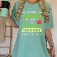 Teacher Teaching Assistant Aide Hero Women's Comfort Colors T-Shirt Chalky Mint Teacher Teaching Assistant Aide Hero Women's Comfort Colors T-Shirt Chalky Mint