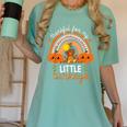 Teacher Thanksgiving Shirt Thankful For My Little Turkeys Women's Comfort Colors T-Shirt Chalky Mint Teacher Thanksgiving Shirt Thankful For My Little Turkeys Women's Comfort Colors T-Shirt Chalky Mint