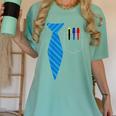 Teacher Tie & Pocket Protector Costume School Women's Comfort Colors T-Shirt Chalky Mint Teacher Tie & Pocket Protector Costume School Women's Comfort Colors T-Shirt Chalky Mint