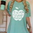 Teacher Of Tiny Humans Preschool Kindergarten Teacher Women's Comfort Colors T-Shirt Chalky Mint Teacher Of Tiny Humans Preschool Kindergarten Teacher Women's Comfort Colors T-Shirt Chalky Mint