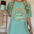 Teacher The Wonder Of Teaching Is Watching Caterpillar Women's Comfort Colors T-Shirt Chalky Mint Teacher The Wonder Of Teaching Is Watching Caterpillar Women's Comfort Colors T-Shirt Chalky Mint