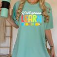 Teacher Y'All Gonna Learn Today First Day Of School Women's Comfort Colors T-Shirt Chalky Mint Teacher Y'All Gonna Learn Today First Day Of School Women's Comfort Colors T-Shirt Chalky Mint