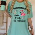 Teachermingo Like A Normal Teacher Only More Fabulous Women's Comfort Colors T-Shirt Chalky Mint