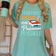 Teachers Make All Other Professions Possible Back To School For Men Women Women's Comfort Colors T-Shirt Chalky Mint