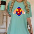 Teachers Are Superheroes 4th Grade Super Teacher Staff Men Women Women's Comfort Colors T-Shirt Chalky Mint