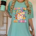 Teaching My Boos Ghost Halloween Costumes Teacher Men Women Women's Comfort Colors T-Shirt Chalky Mint Teaching My Boos Ghost Halloween Costumes Teacher Men Women Women's Comfort Colors T-Shirt Chalky Mint