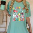 Teaching Future Leaders Groovy Teacher Back To School Women's Comfort Colors T-Shirt Chalky Mint Teaching Future Leaders Groovy Teacher Back To School Women's Comfort Colors T-Shirt Chalky Mint