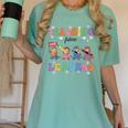 Teaching Future Leaders Otter Back To School Teacher Women's Comfort Colors T-Shirt Chalky Mint