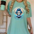 Teaching Heart Anime Soul Teacher Otaku Manga Women's Comfort Colors T-Shirt Chalky Mint
