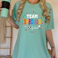 TEAM Specials Teacher TRIBE Squad Back To Primary School Women's Comfort Colors T-Shirt Chalky Mint