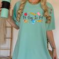 TGIF Teacher Alphabet Kindergarten Teacher Appreciation Women's Comfort Colors T-Shirt Chalky Mint TGIF Teacher Alphabet Kindergarten Teacher Appreciation Women's Comfort Colors T-Shirt Chalky Mint