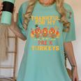 Thankful For My Pre K Turkeys Teacher Thanksgiving Men Women Women's Comfort Colors T-Shirt Chalky Mint Thankful For My Pre K Turkeys Teacher Thanksgiving Men Women Women's Comfort Colors T-Shirt Chalky Mint