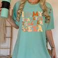 In My Thankful Teacher Era Cute Groovy Thanksgiving Teacher Women's Comfort Colors T-Shirt Chalky Mint In My Thankful Teacher Era Cute Groovy Thanksgiving Teacher Women's Comfort Colors T-Shirt Chalky Mint