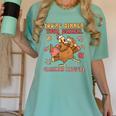 Thanksgiving Grammar Thankful English Teacher Fall Turkey Women's Comfort Colors T-Shirt Chalky Mint Thanksgiving Grammar Thankful English Teacher Fall Turkey Women's Comfort Colors T-Shirt Chalky Mint