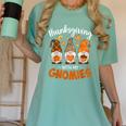 Thanksgiving Shirts For Women With My Gnomies Teachers Gnome Women's Comfort Colors T-Shirt Chalky Mint Thanksgiving Shirts For Women With My Gnomies Teachers Gnome Women's Comfort Colors T-Shirt Chalky Mint